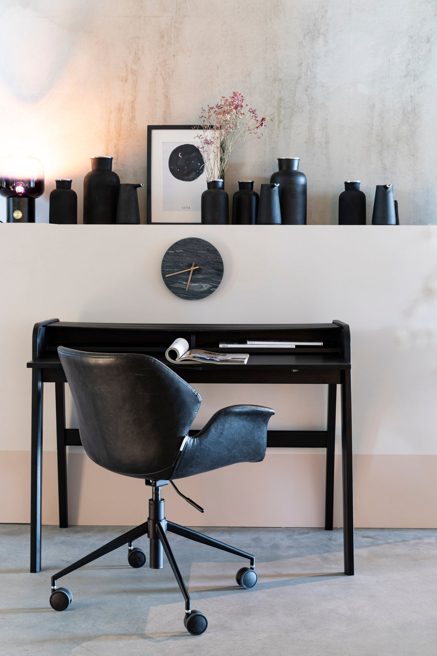 Bureautafel Barbier Zwart