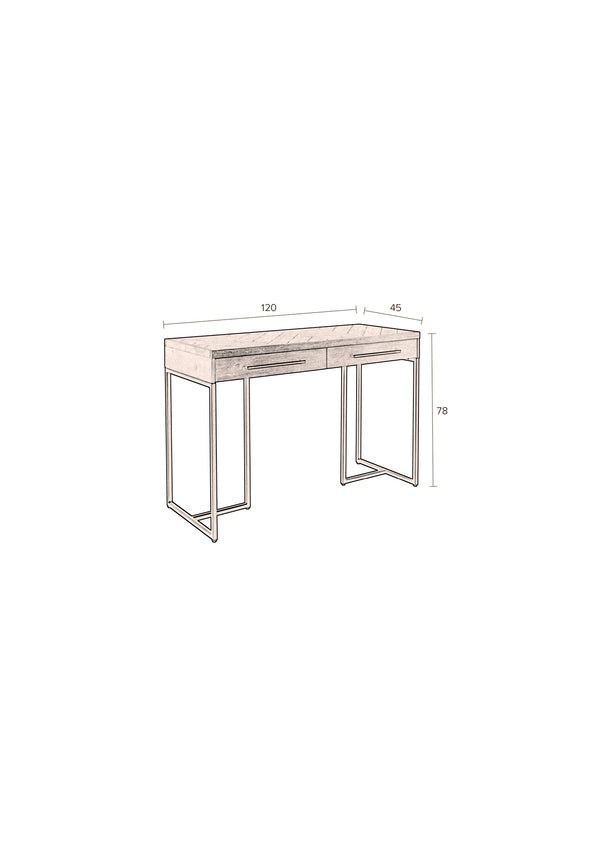 Consoletafel Klasse Zwart