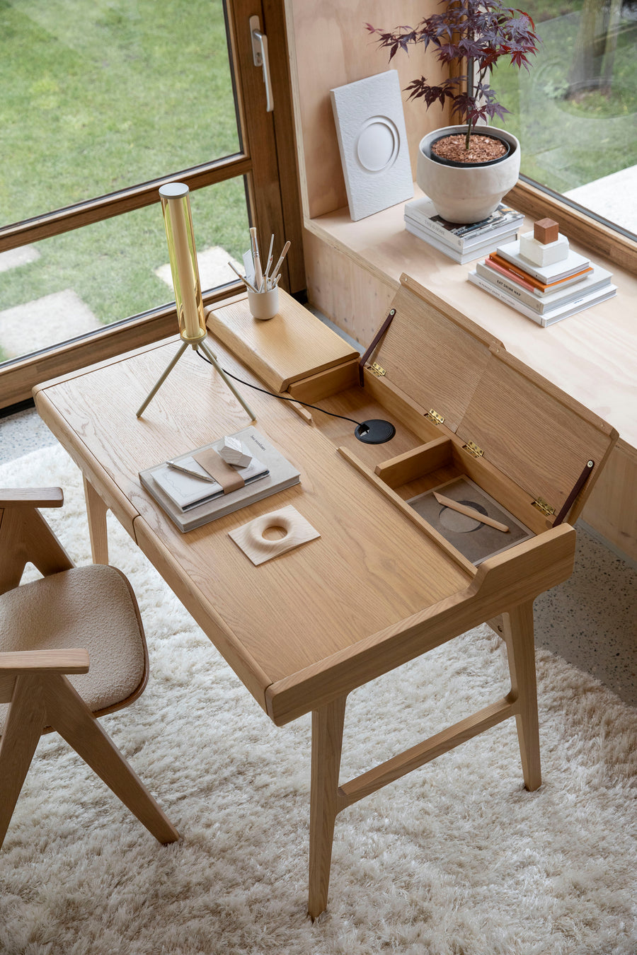 Bureautafel Kaat Naturel