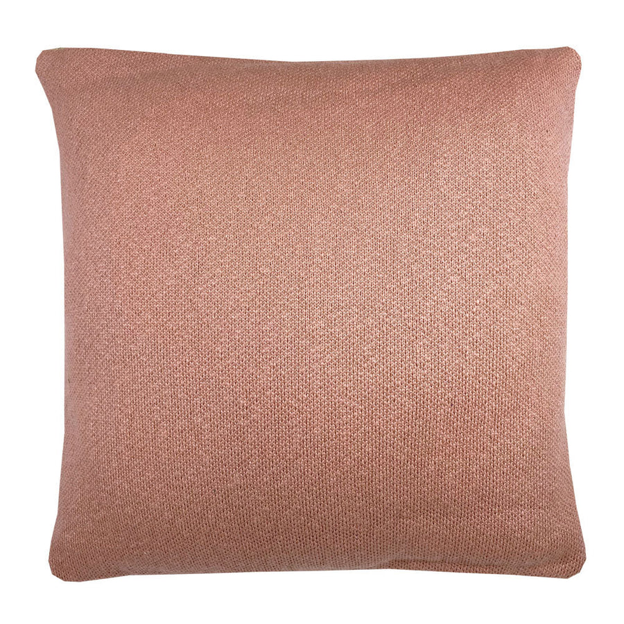Malagoon sierkussen ikat - roze - 50x50cm 100% biologisch katoen