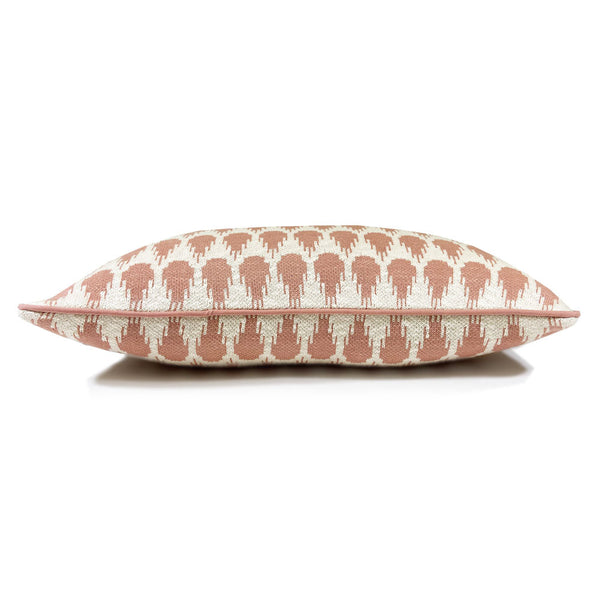 Malagoon sierkussen botanic mini - roze - 35x60cm 100% biologisch katoen