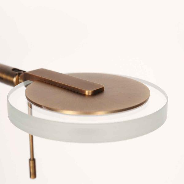 Bronskleurige vloerlamp Turound 2663BR lichtkleur instelbaar en dimbaar