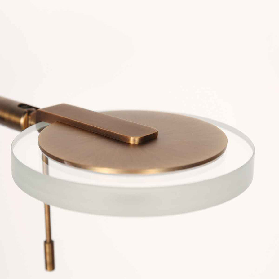 Bronskleurige vloerlamp Turound 2663BR lichtkleur instelbaar en dimbaar