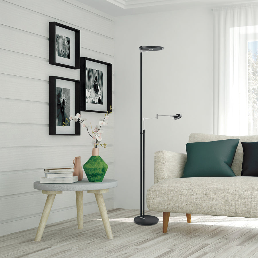 Vloerlamp Turound 2663ZW Zwart