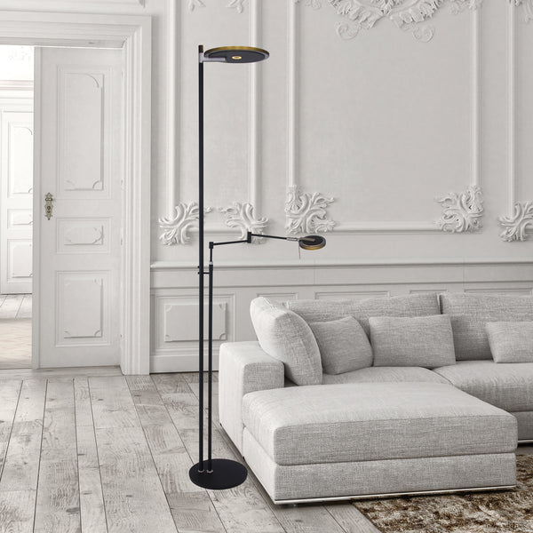 Vloerlamp Turound 2663ZW Zwart