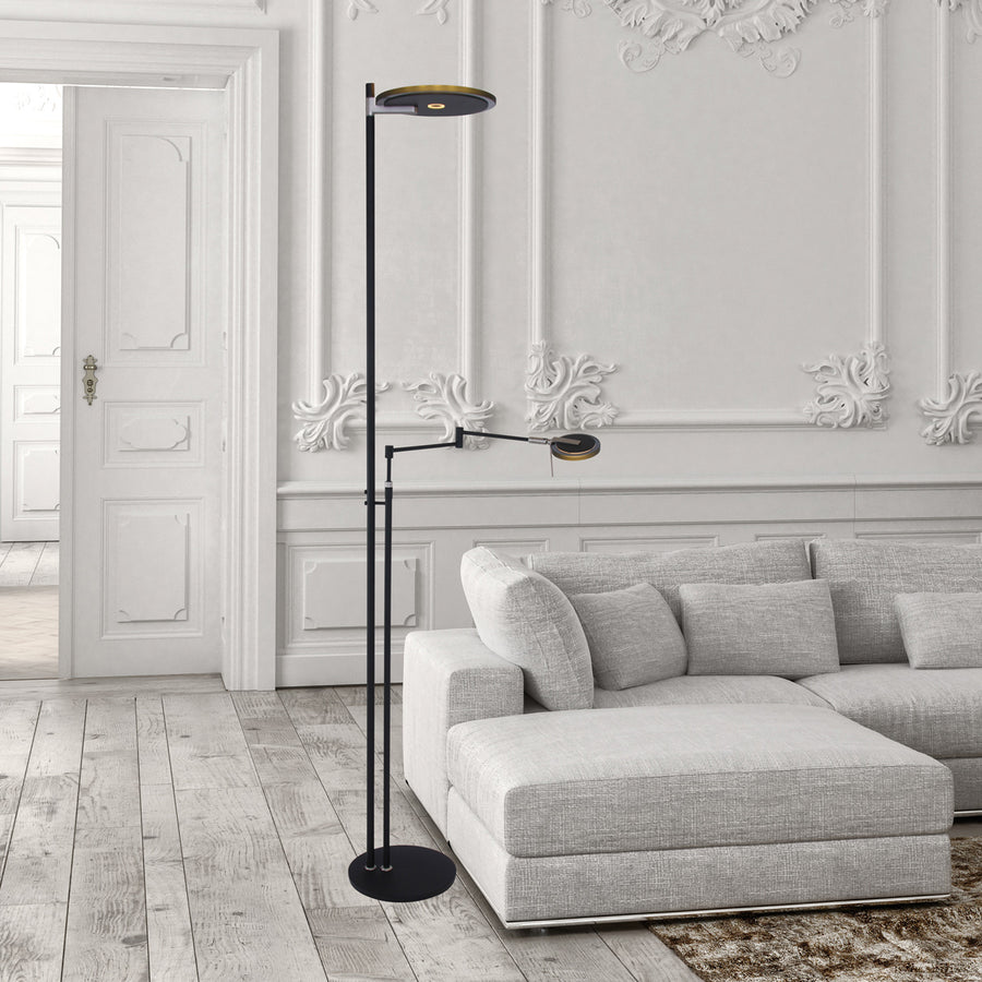 Vloerlamp Turound 2663ZW Zwart