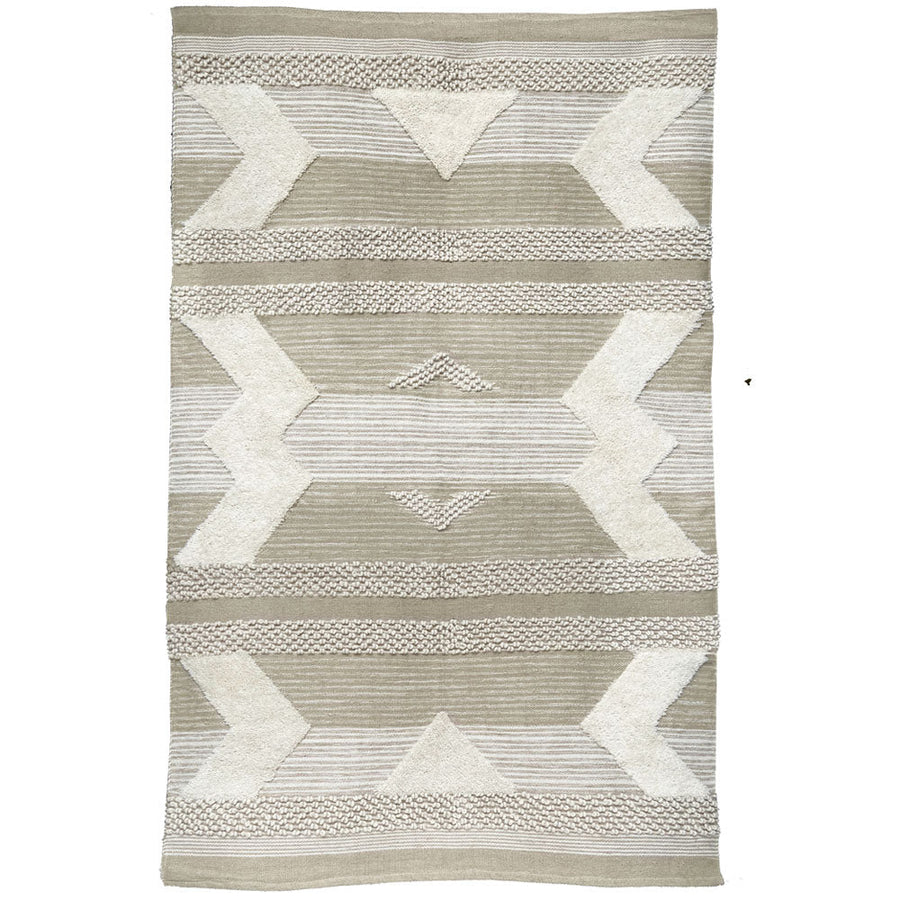Malagoon vloerkleed treasure - ivoorwit - 160x260cm 100% wol