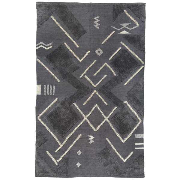 Malagoon vloerkleed wonder - antracietgrijs - 160x260cm 100% wol