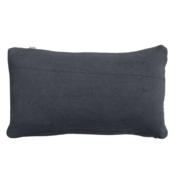 Malagoon sierkussen wonder - donkergrijs - 35x60cm 100% wol