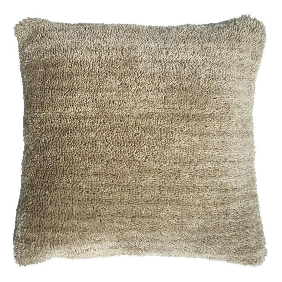 Malagoon sierkussen tufted - beige (cocoon) - 50x50cm 100% wol