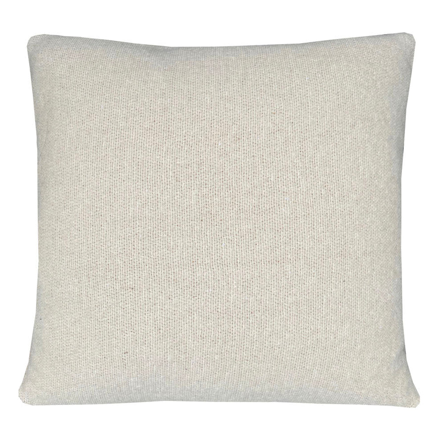 Malagoon sierkussen kameelbeige omkeerbaar - 50x50cm gerecyclede wol