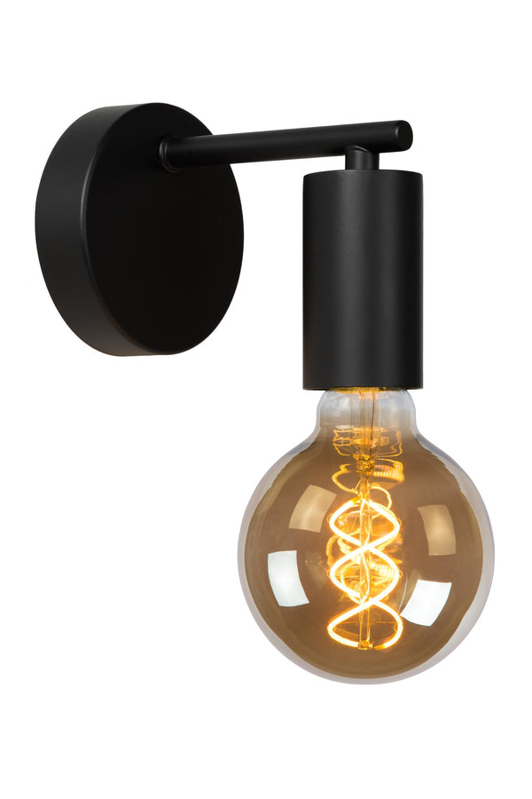 Lucide LEANNE wandlamp E27, zwart