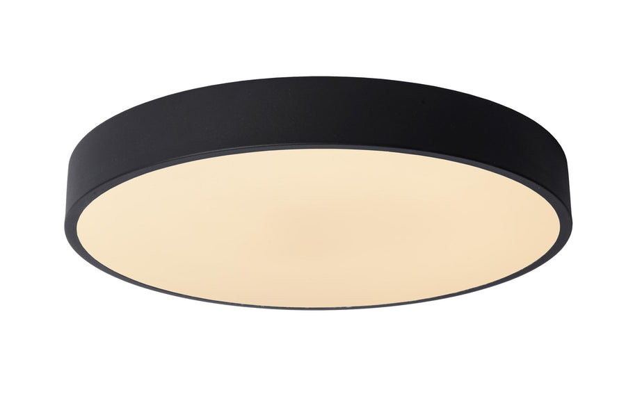 Lucide UNAR plafondlamp Ø 39,5 cm, zwart