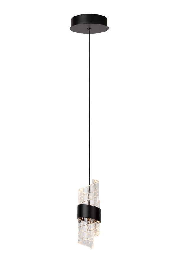 Lucide KLIGANDE LED-hanglamp Ø 13 cm, 9 W, zwart
