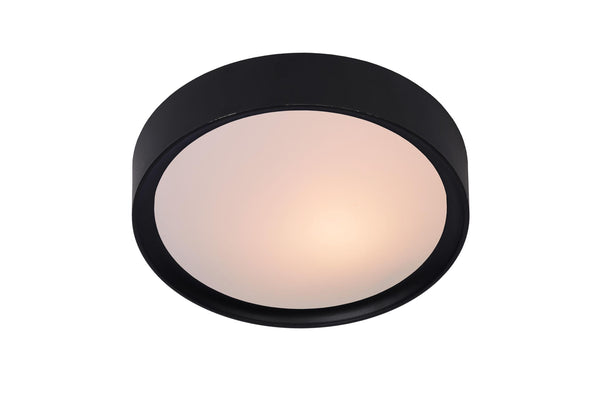 Lucide LEX plafondlamp Ø 25 cm, E27, zwart