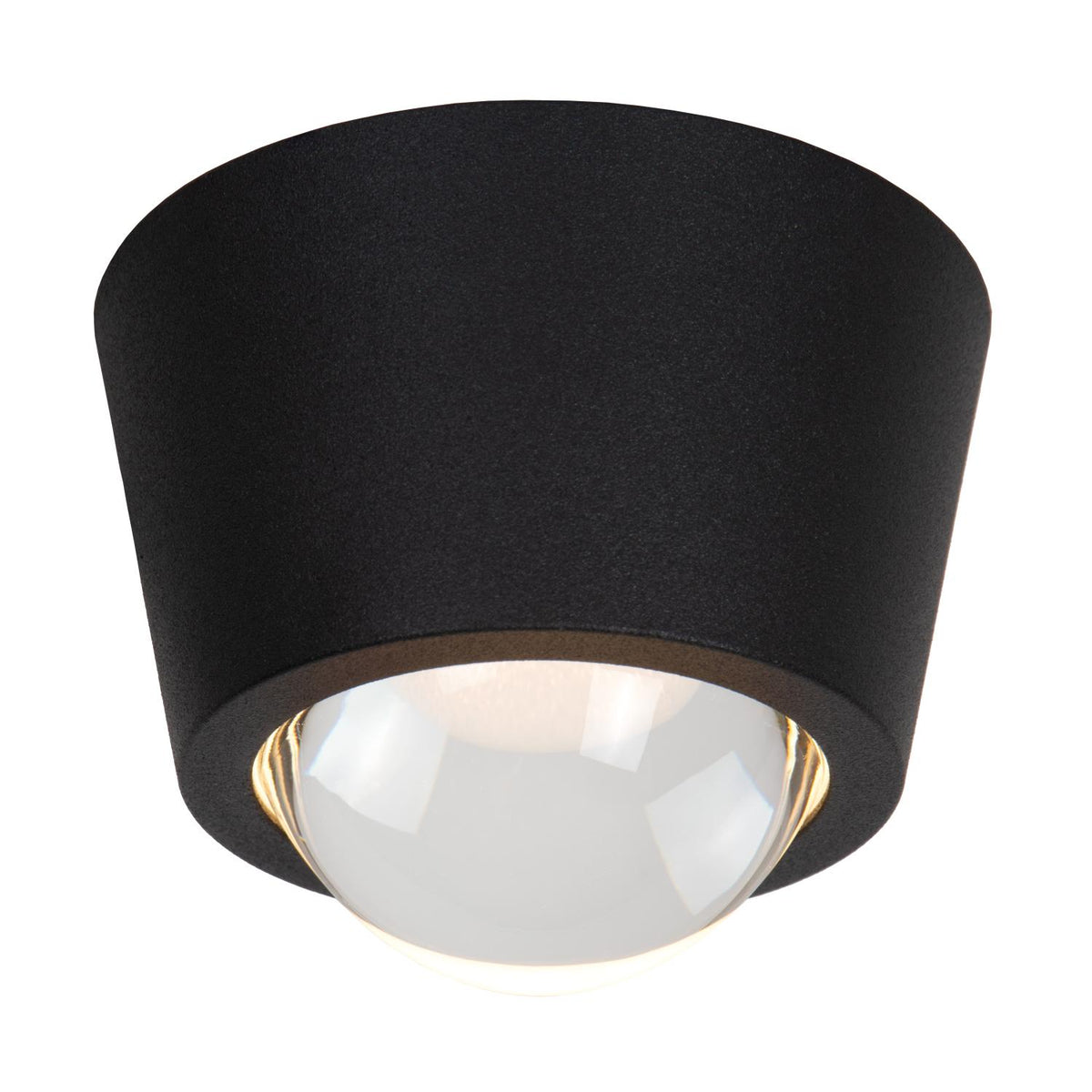 Lucide RIGON LED-plafondlamp Ø 9 cm, 6 W, zwart