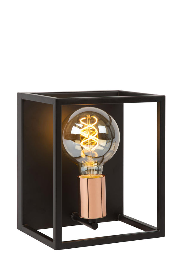 Lucide ARTHUR wandlamp E27, zwart