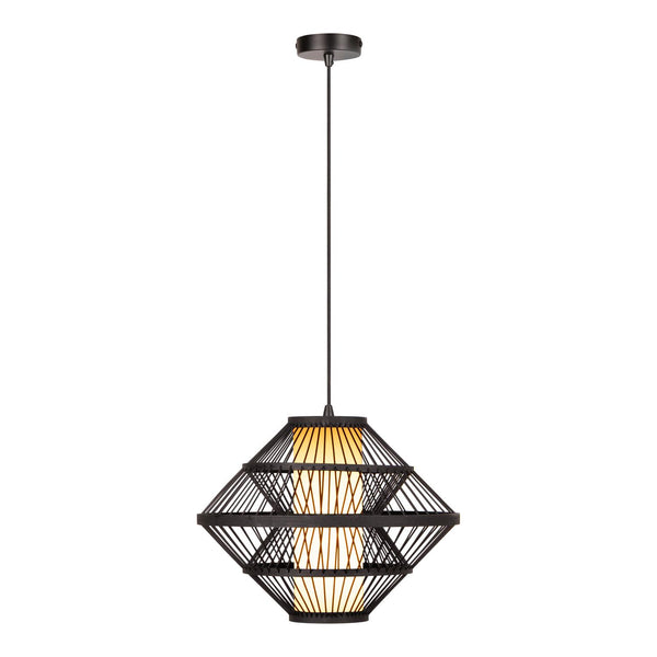Lucide PASQUINO hanglamp Ø 40 cm, E27, zwart
