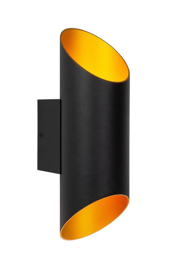 Lucide QUIRIJN wandlamp Ø 10 cm, G9, zwart