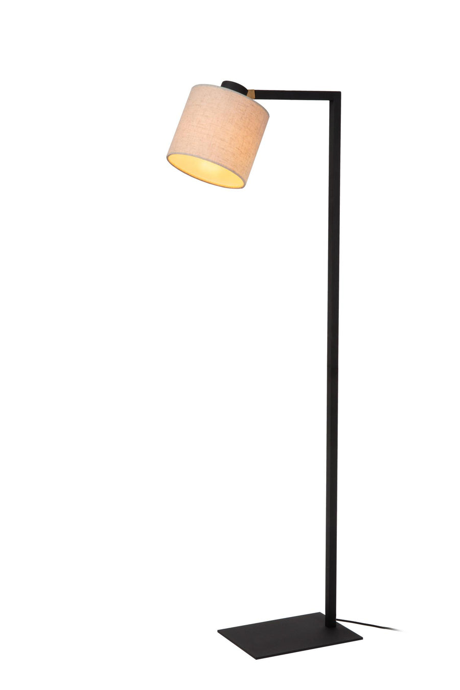 Lucide LESLEY vloerlamp E27, zwart