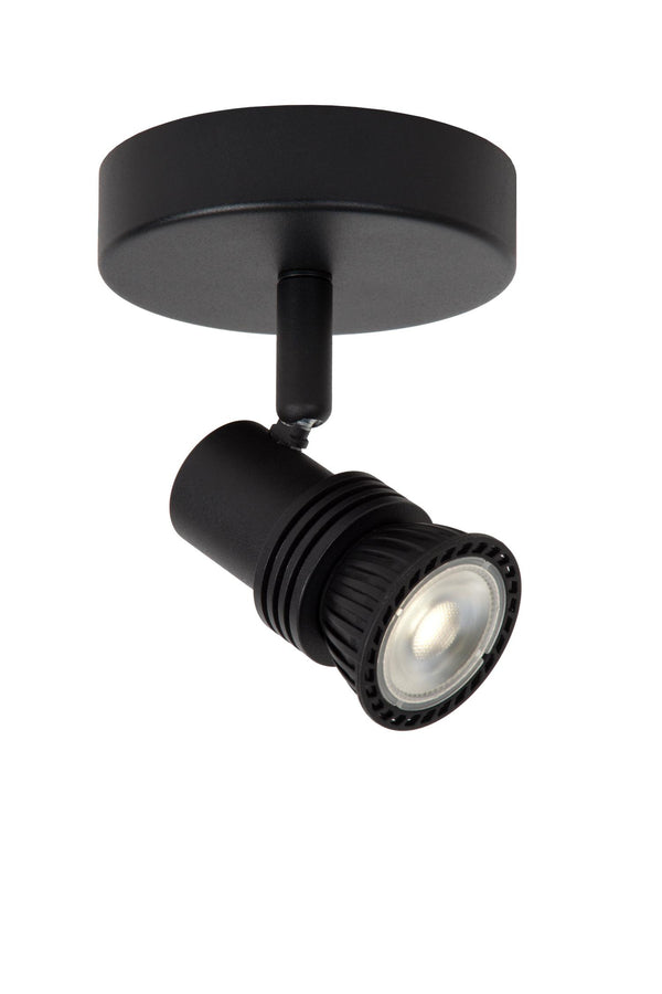 Lucide KIANTI plafondspot Ø 10 cm, GU10, zwart