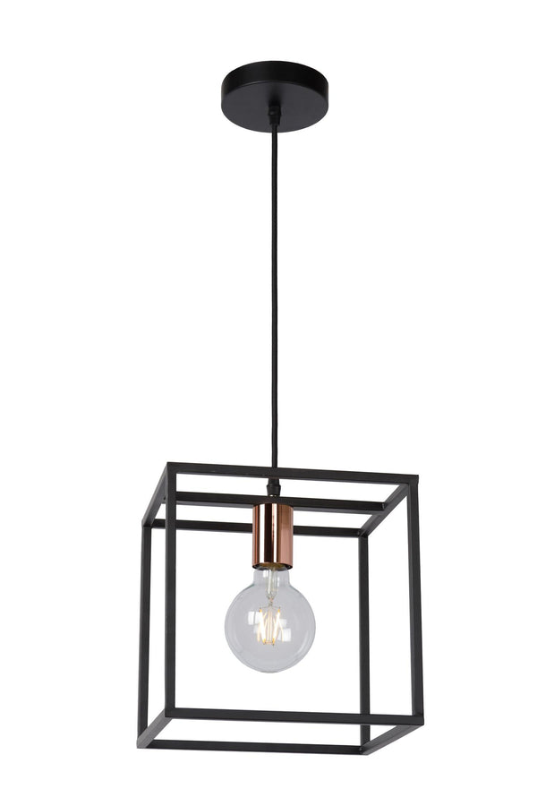 Lucide ARTHUR hanglamp E27, zwart