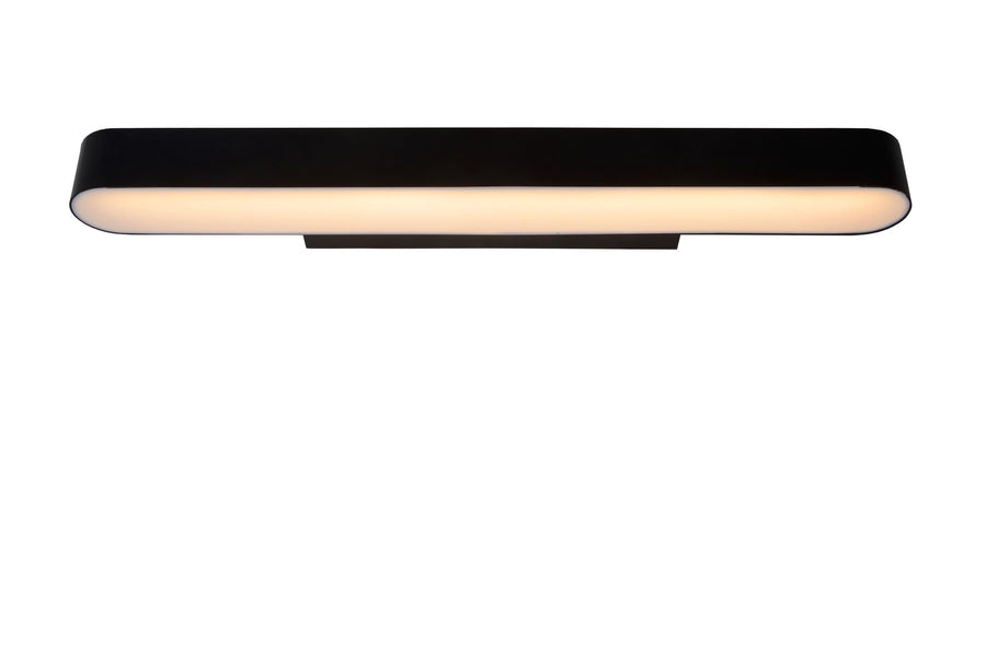 Lucide MADELON LED-wandlamp voor de badkamer 9 W, IP44, zwart