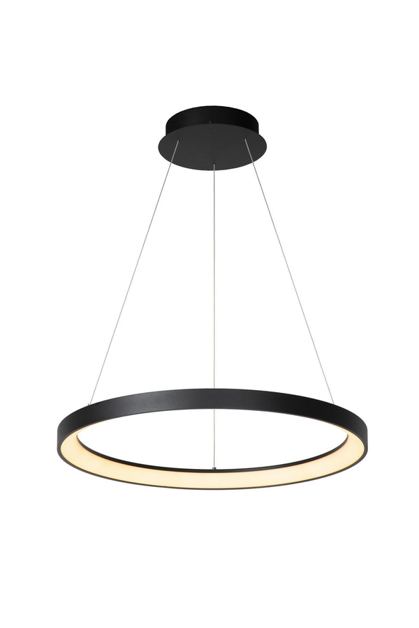 Lucide VIDAL dimbare LED-hanglamp Ø 58 cm, 48 W, zwart