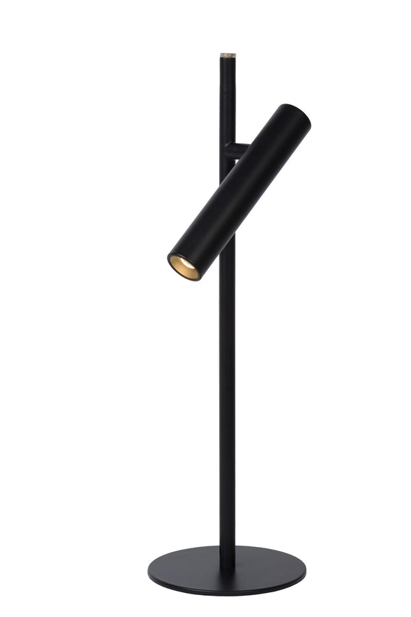 Lucide PHILON dimbare LED-bureaulamp Ø 13 cm, 4,5 W, zwart