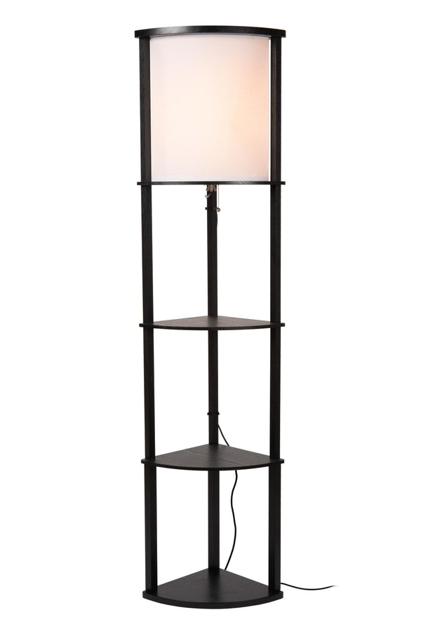 Lucide MENNO vloerlamp E27, zwart