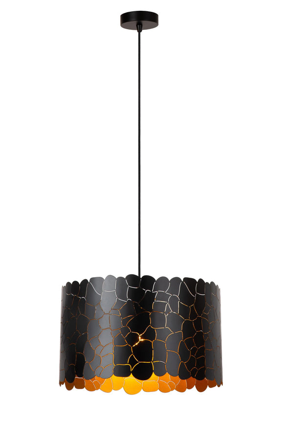 Lucide ALMELO hanglamp Ø 40 cm, E27, zwart