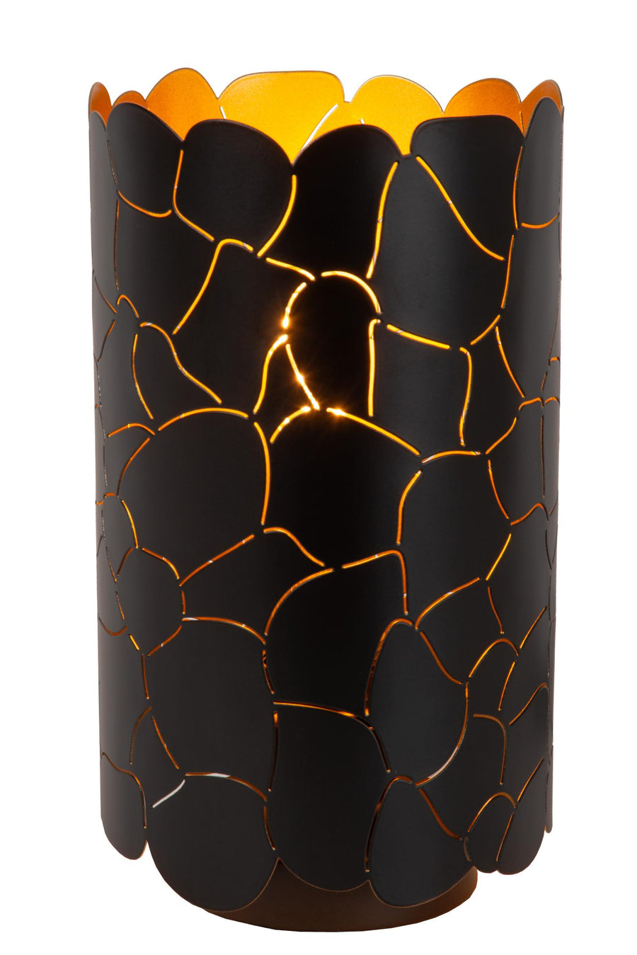 Lucide ALMELO tafellamp Ø 15 cm, E27, zwart