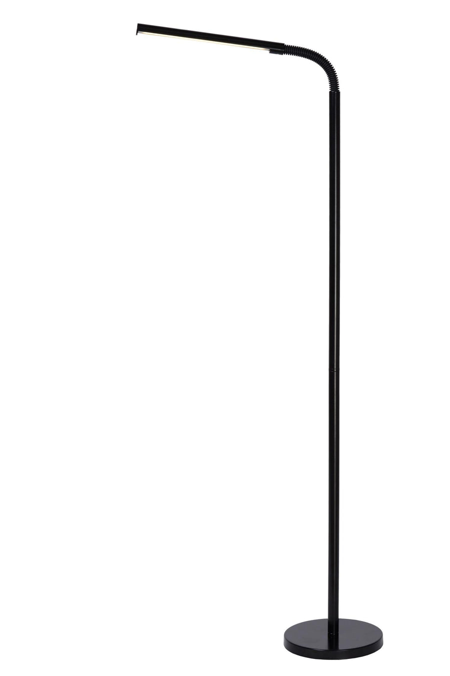 Lucide GILLY LED-leesvloerlamp 6 W, zwart