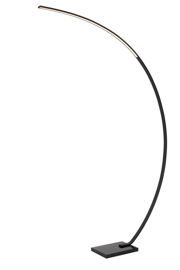 Lucide CURVE dimbare LED-booglamp 15 W, zwart