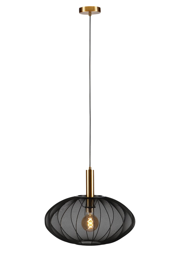 Lucide CORINA hanglamp Ø 50 cm, E27, zwart