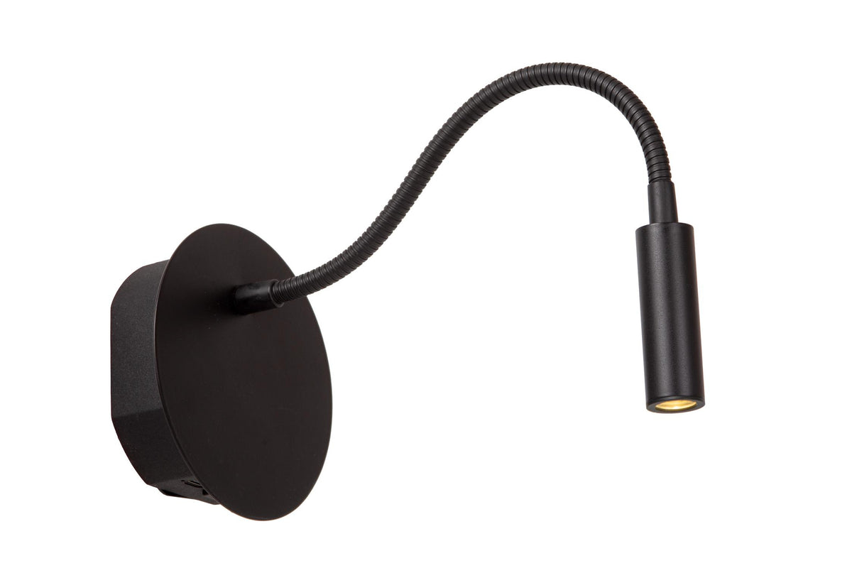 Lucide JOLIJN oplaadbare LED-nachtlampje Ø 11 cm, 2 W, zwart