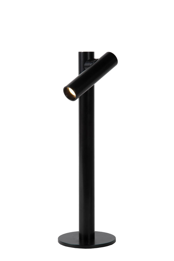 Lucide ANTRIM oplaadbare LED-bureaulamp voor binnen en buiten met dimfunctie 2,2 W, IP54, zwart