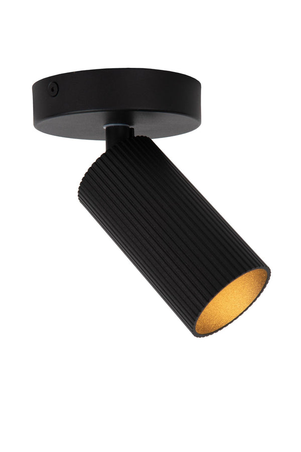 Lucide CLUBS plafondspot GU10, zwart