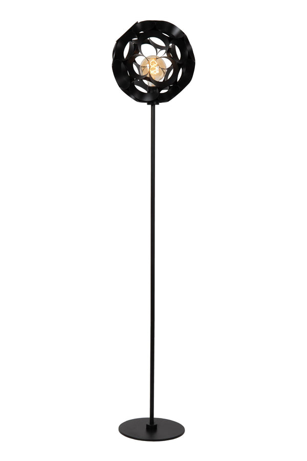 Lucide HANNELORE vloerlamp Ø 30 cm, E27, zwart