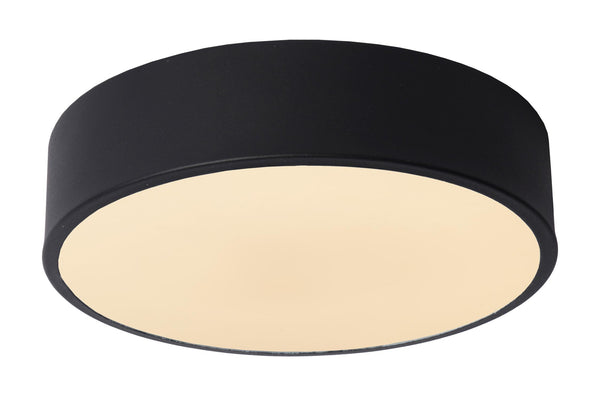Lucide UNAR plafondlamp Ø 20 cm, zwart