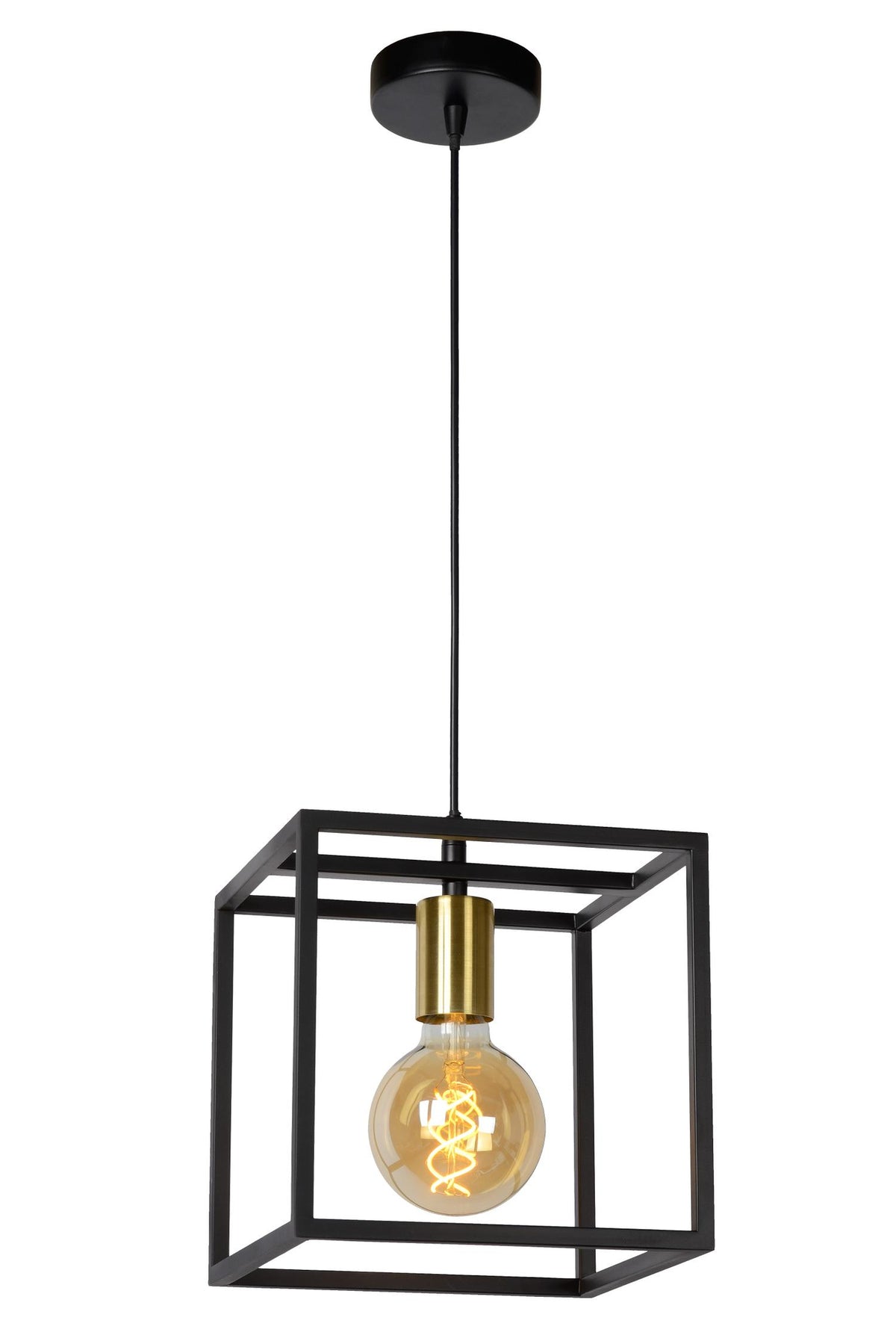 Lucide RUBEN hanglamp E27, zwart