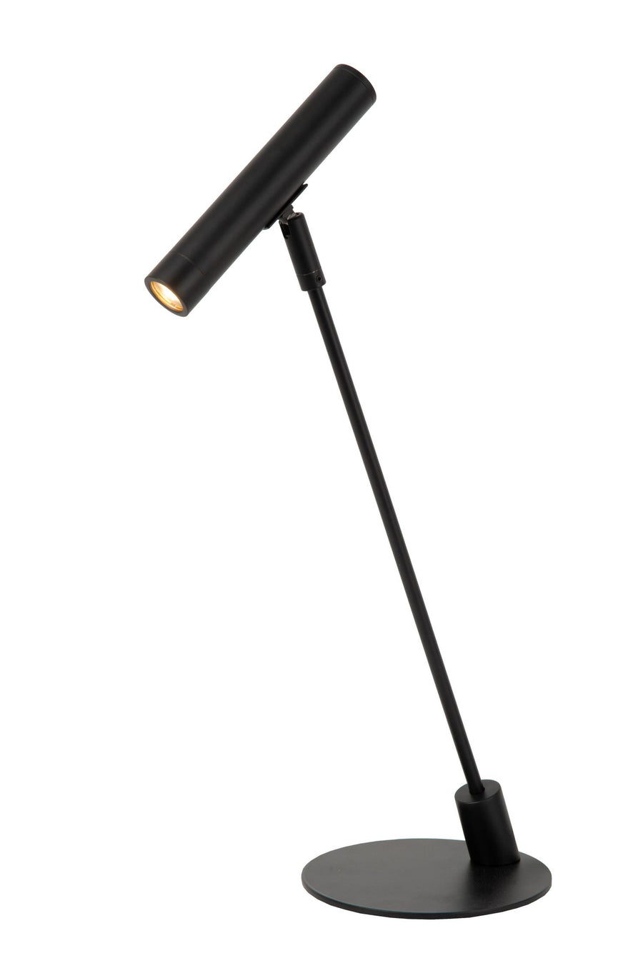 Lucide ALEC dimbare LED-bureaulamp met 3 dimstanden, 3 W, zwart