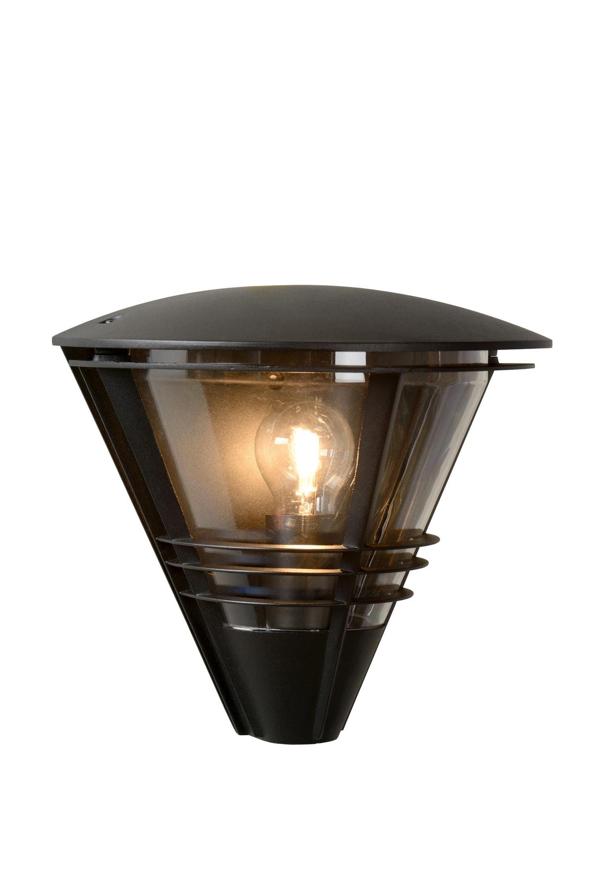 Lucide LIVIA wandlamp voor binnen en buiten E27, IP44, zwart