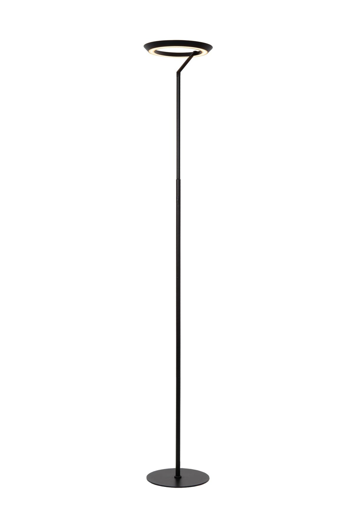Lucide CELESTE dimbare LED-vloerlamp Ø 28 cm, 21 W, zwart