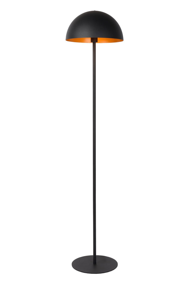 Lucide SIEMON vloerlamp Ø 35 cm, E27, zwart