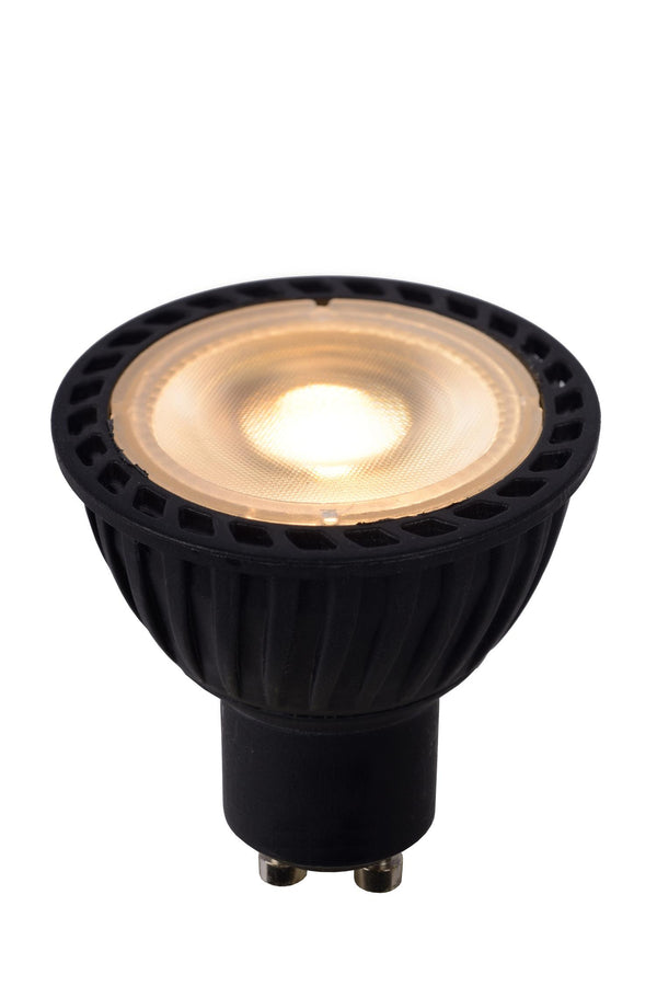 Lucide MR16 dimbare LED-lamp GU10 Ø 5 cm, 5 W, 2700 K, zwart