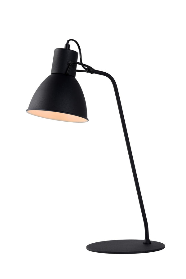 Lucide SHADI bureaulamp Ø 20 cm, E14, zwart