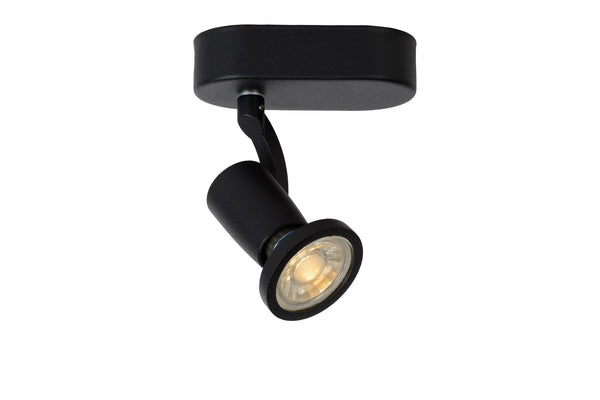 Lucide JASTER-LED plafondspot GU10, 5 W, zwart