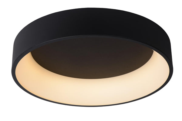 Lucide TALOWE LED dimbare LED-plafondlamp Ø 60 cm, 42 W, zwart
