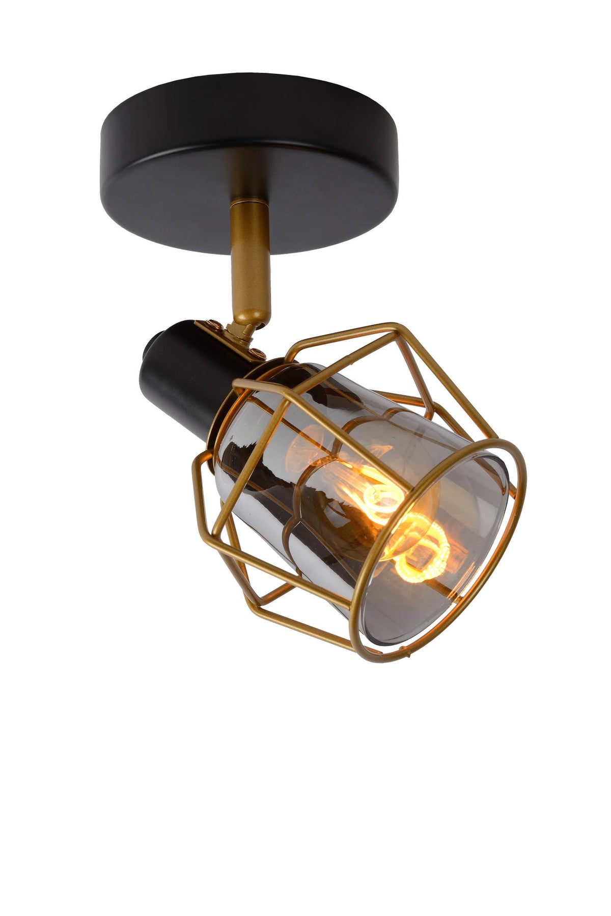 Lucide NILA plafondspot E14, zwart
